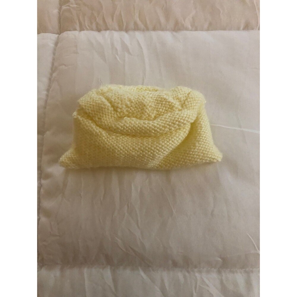 Beanie 0- 6 Months Hat Unisex Baby Crochet Cream Color